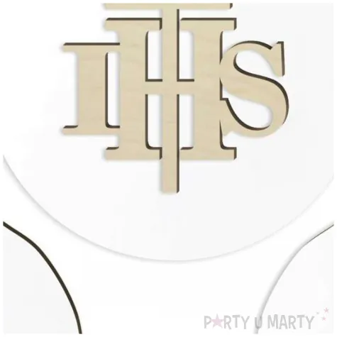 dekoracja laminowona hostia ihs i dlonie 58x38 cm