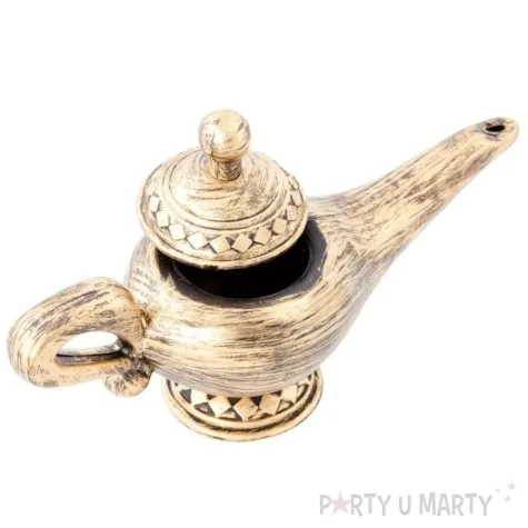 dekoracja lampa alladyna zloty ptitclown