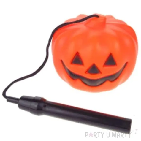 dekoracja lampion halloween dynia led pomaranczowa 7 7