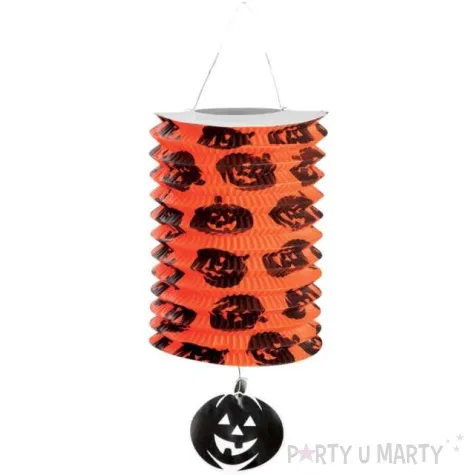 dekoracja lampion swiecace dynie pomaranczowy carnival toys