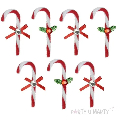 dekoracja laski choinkowe abino 7 szt