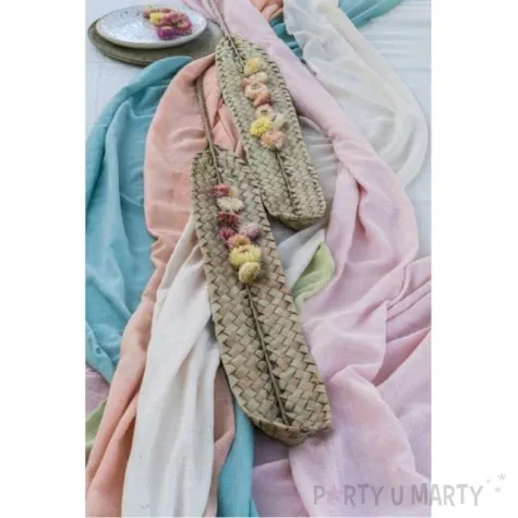 dekoracja lisc palmy naturalny chaks 8 x 100 cm