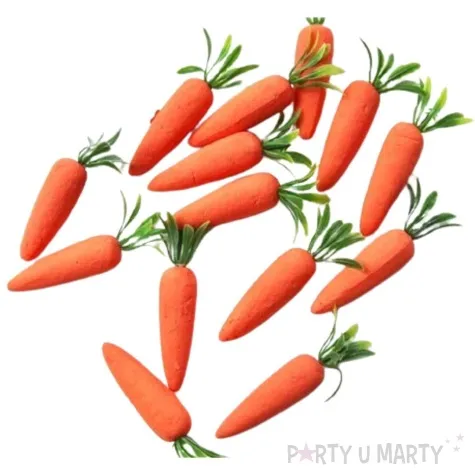 dekoracja marchewki male pomaranczowy arpex 15 szt