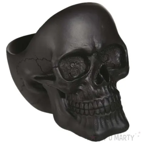 dekoracja misa czaszka czarna ootb