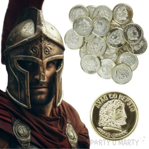 dekoracja monety rzymskie zloty ptitclown 25 szt