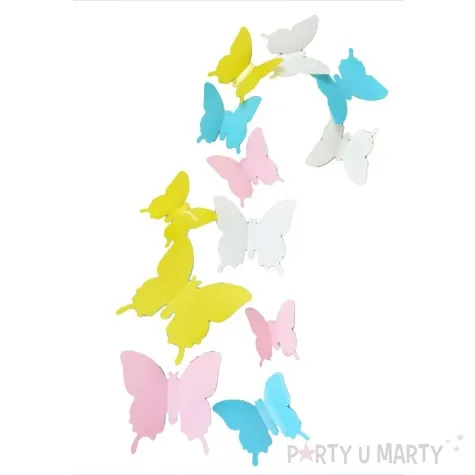 dekoracja motyl 3d arpex