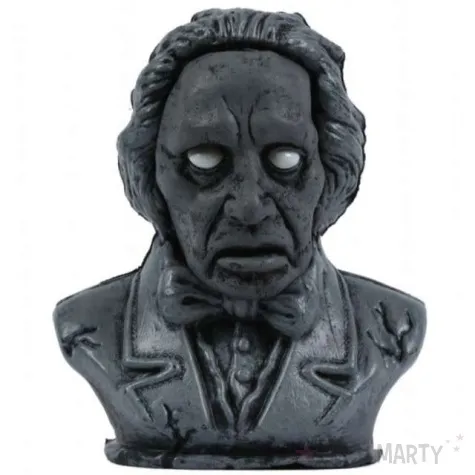 dekoracja mowiaca rzezba szara guirca