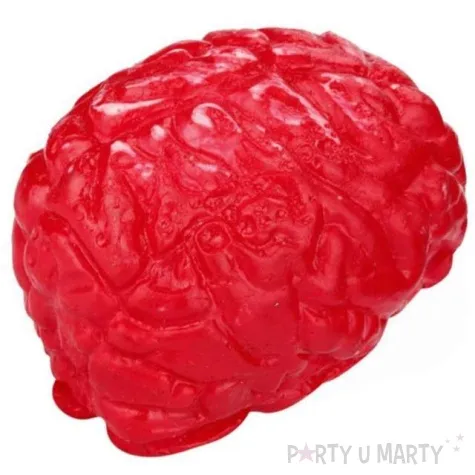 dekoracja mozg czerwony 12 cm