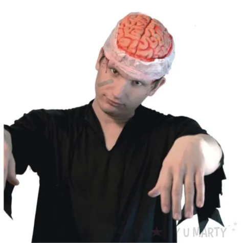 dekoracja mozg zombie arpex 30 cm