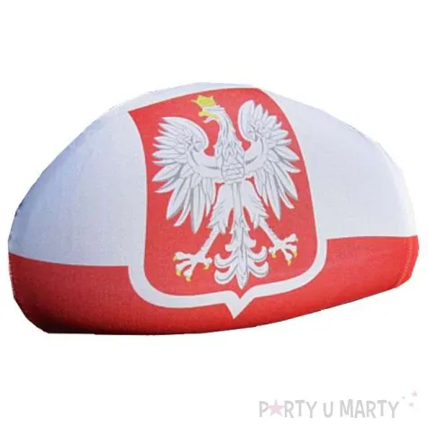 dekoracja na lusterka flaga polski godan 2 szt