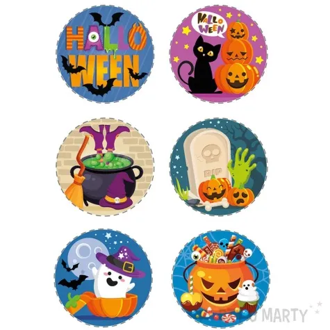 dekoracja na muffinki halloween dekora 12 szt