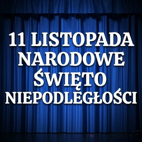 dekoracja na narodowe swieto niepodleglosci 11 listopada napis na gazetke szkolna apel do szkoly