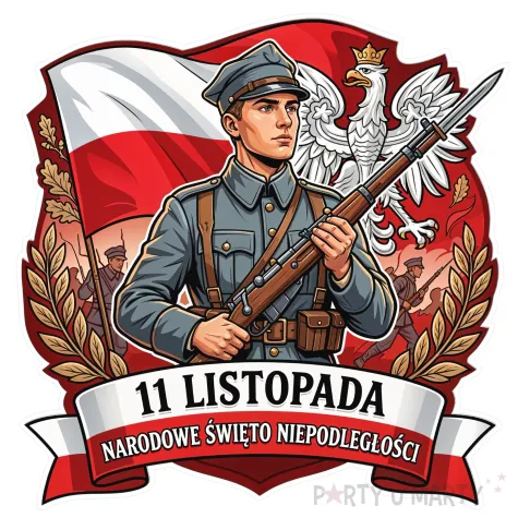 dekoracja na narodowe swieto niepodleglosci 11 listopada plakat do szkoly na gazetke