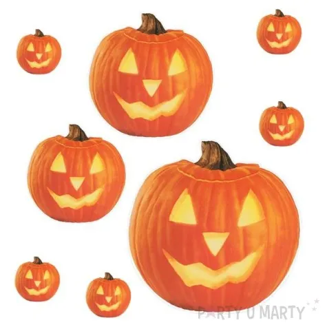 dekoracja na okno dynia unique 3 szt