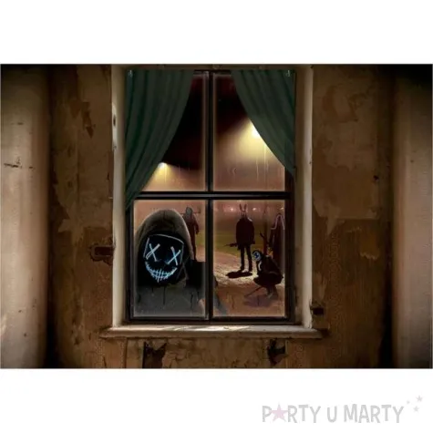 dekoracja na okno psychopata guirca 120 x 80 cm