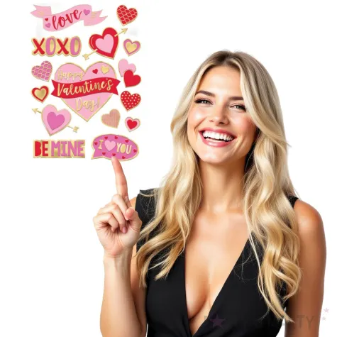 dekoracja na okno zakochane serca 43 x 30 5 cm