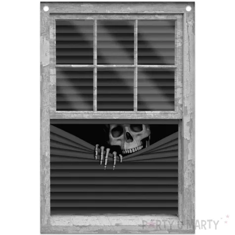 dekoracja na okno zjawa w oknie 120x80 cm