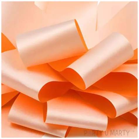 dekoracja na samochod kokarda rozowy pudrowy partydeco 30 cm