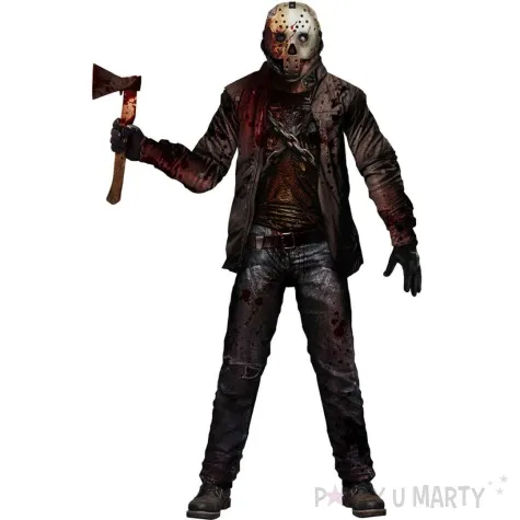 dekoracja na sciane jason voorhees halloween guirca 180 cm