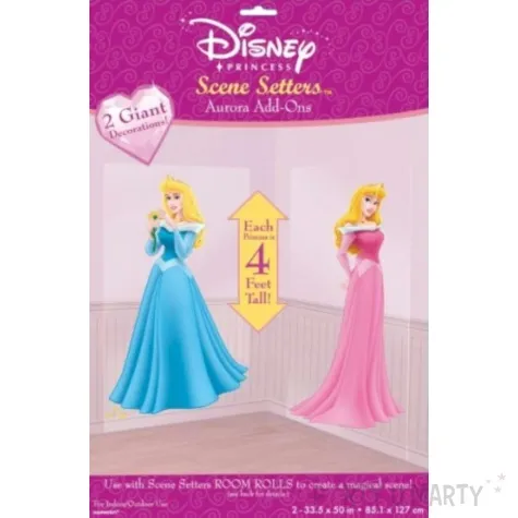 dekoracja na sciane spiaca krolewna 120x85cm 1op