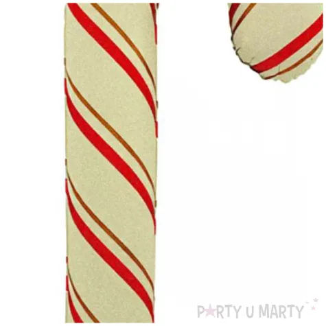 dekoracja na swieta boze narodzenie mikolajki balon foliowy lizak laska 33 shp