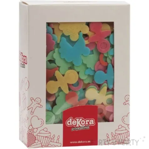 dekoracja na tort konfetti baby shower mix dekora 38g