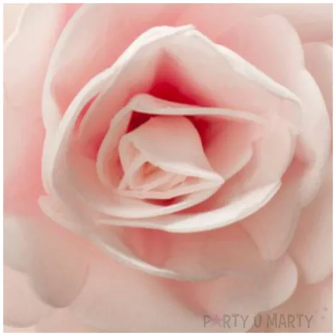 dekoracja na tort kwiat roza rozowa dekora 12 5 cm