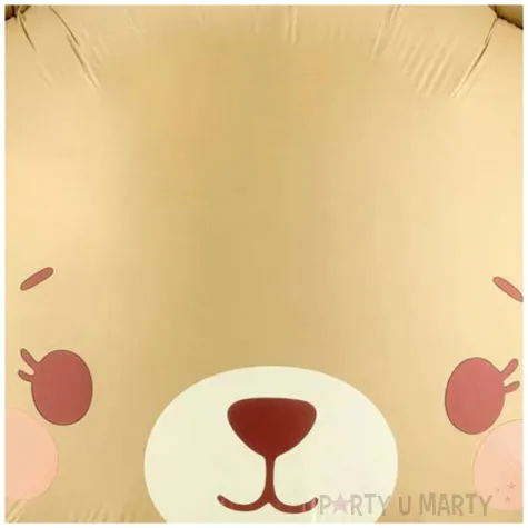 dekoracja na urodziny baby shower balon foliowy mis misiek 29