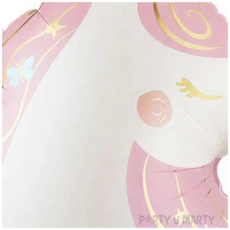 dekoracja na urodziny dziewczynki unicorn party balon foliowy jednorozec partydeco 31 shp