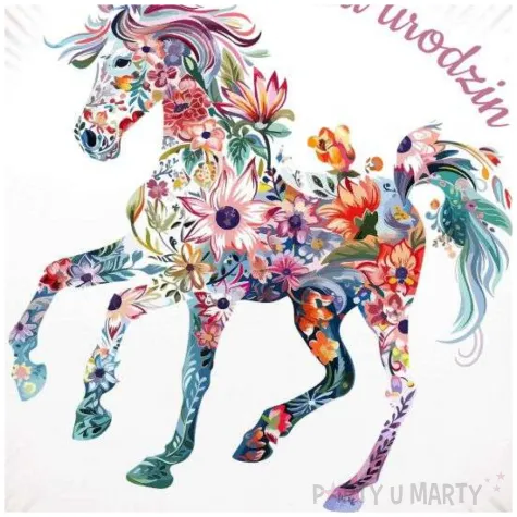 dekoracja na urodziny fana jazdy konnej balon foliowy w dnii urodzin prezent dla koniary 18