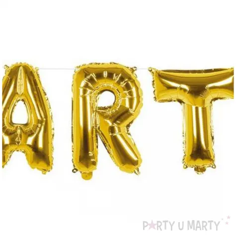 dekoracja na urodziny sylwestra studniowke girlanda balonowa party zlota 3 m