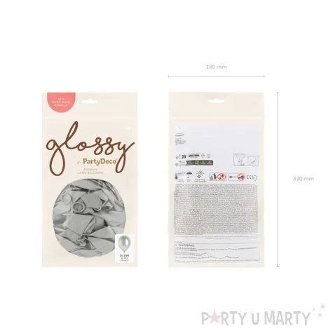 dekoracja na wesele urodziny balony glossy metaliczne butelkowe zielone 5 x50