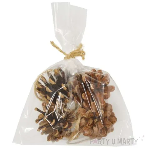 dekoracja naturalne szyszki arpex 6 cm 4 szt