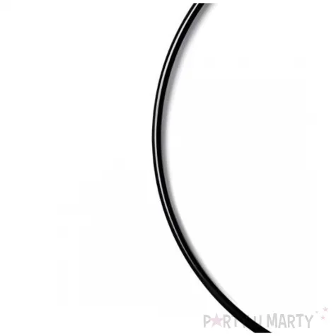 dekoracja obrecz ksiezyc czarna dekorlamp 21 cm