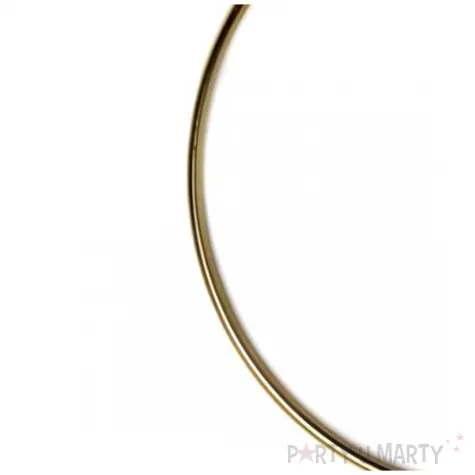 dekoracja obrecz ksiezyc zlota matowa dekorlamp 17 cm
