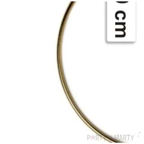 dekoracja obrecz ksiezyc zlota matowa dekorlamp 40 cm