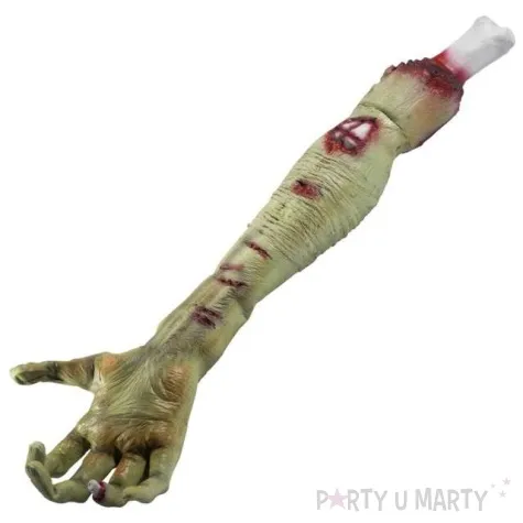 dekoracja odcieta reka zombie smiffys 58 cm