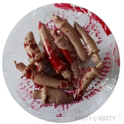 dekoracja odciete palce guirca 8 szt