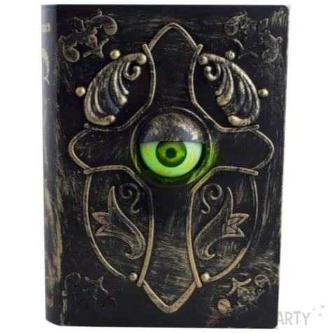 dekoracja oko ksiazka swiecaca funnyfashion