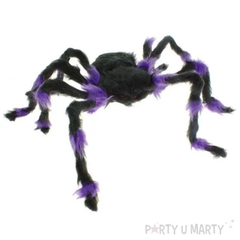 dekoracja pajak czarno fioletowy