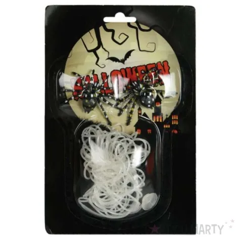 dekoracja pajak na pajeczynie 2 szt