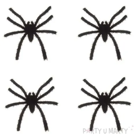 dekoracja pajaki czakos 4 szt