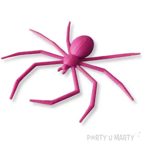 dekoracja pajaki deluxe rozowy 3 szt