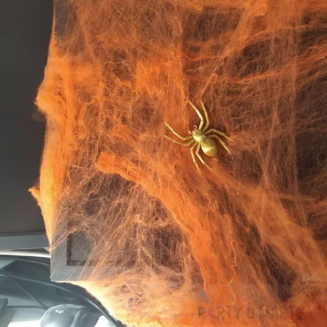 dekoracja pajaki duzy zloty 5x7 cm