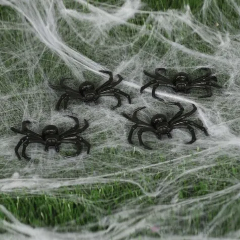 dekoracja pajaki guirca 4 szt 8 cm