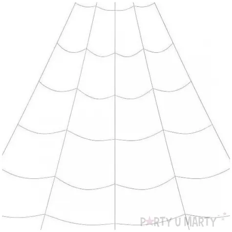 dekoracja pajeczyna bialy partydeco 500 x 400 cm