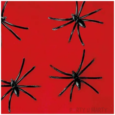 dekoracja pajeczyna nylon czerwony guirca 60 g