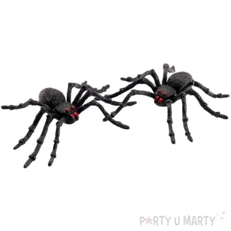dekoracja para pajakow czarna carnival toys 2 szt