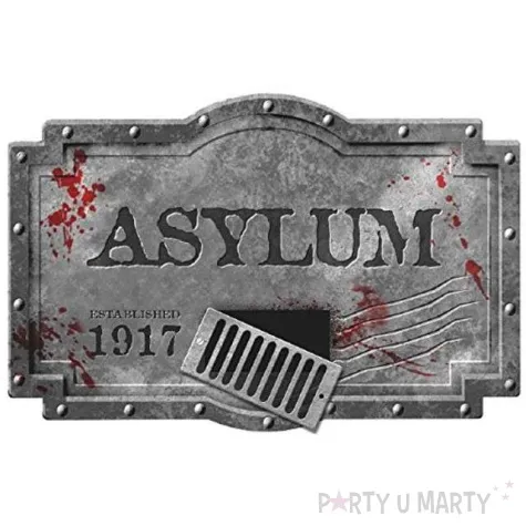 dekoracja piankowa asylum amscan 56 x 36 cm