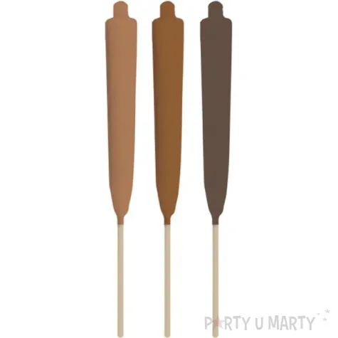 dekoracja pochodnie mini amscan 3 szt